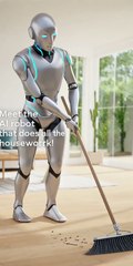 AI Robot Doing Household Work – Smart Home Technology