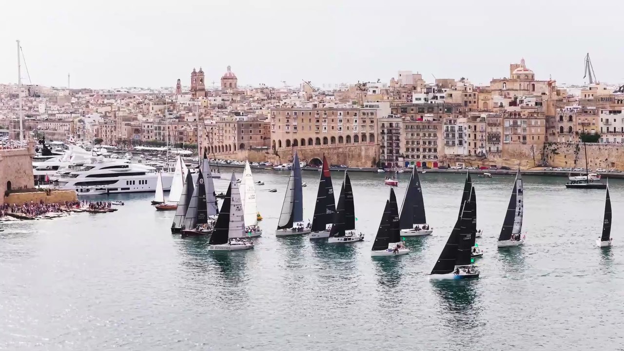 Rolex Middle Sea Race 2025 : Rolex Middle Sea Race 2025  Start
