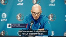 Mavericks - Kidd salue Cooper Flagg après la victoire en prolongation