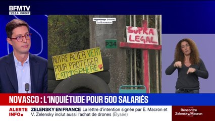 Novasco: le ministre de l'Industrie va poursuivre en justice Greybull, le fonds d'investissement britannique repreneur de l'aciérie en 2024