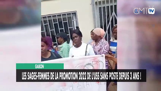 [#Reportage] Gabon : les sages-femmes de la promotion 2022 de l'USS sans poste depuis 3 ans !