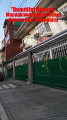 Beautiful Houses Along Mapagkawanggawa Street in Quezon City in the Philippines