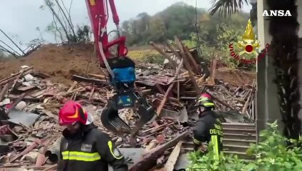 Frana travolge casa nel Goriziano, tre piani ridotti in macerie