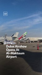 Dubai Airshow Opens At Al-Maktoum Airport