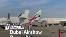 Dubai Airshow Opens At Al-Maktoum Airport