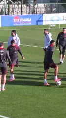 A Milli Takımın İspanya maçı hazırlıkları tamamlandı