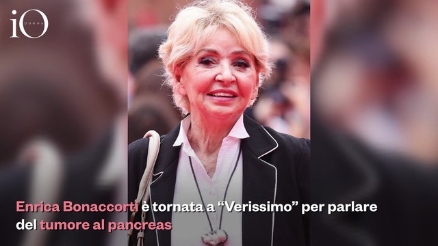 Enrica Bonaccorti a Verissimo: «Ho fatto tutte le terapie, ho già pensato al funerale»