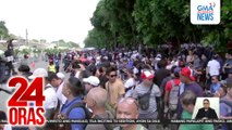 Day 2 ng rally ng mga retiradong sundalo (UPI), dinaluhan ng ilang pulitiko; trapiko, apektado | 24 Oras