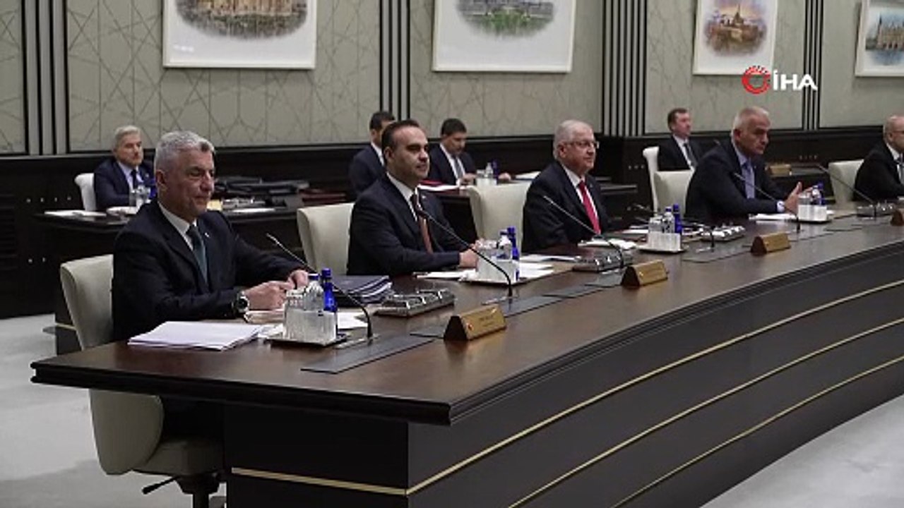 Cumhurbaşkanlığı Kabinesi, Cumhurbaşkanı Recep Tayyip Erdoğan başkanlığında Beştepe’de toplandı