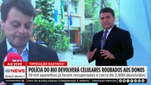 Polícia Civil do RJ vai devolver celulares recuperados aos donos