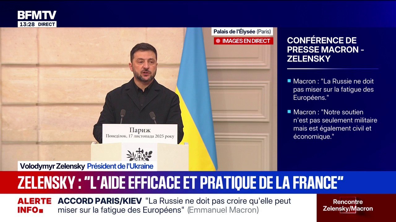 Achat de Rafale par l'Ukraine: Volodymyr Zelensky salue un "accord historique" avec la France