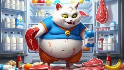 The Cute Kitten Turns Into a Monster After Swallowing a Magic Bug! | Ai Cat Story