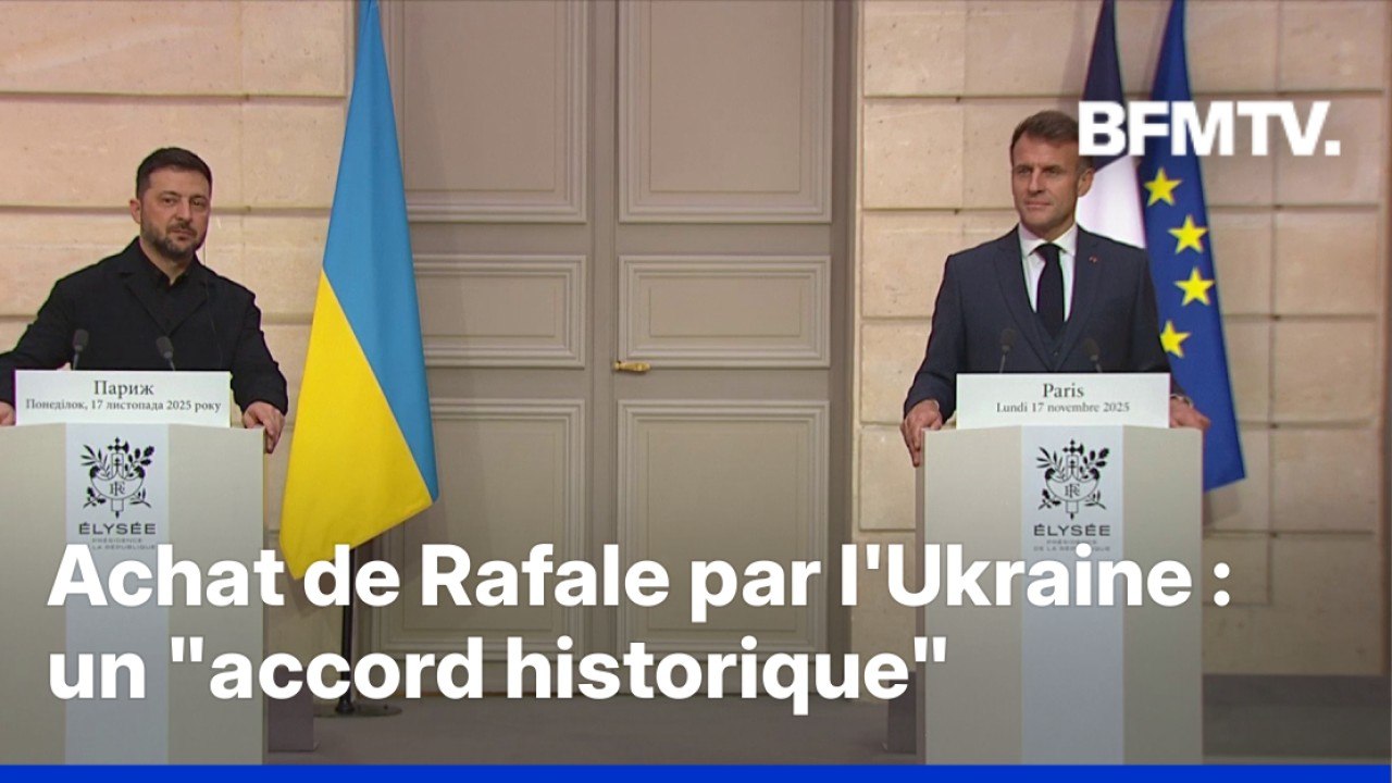 Guerre en Ukraine: la conférence de presse d'Emmanuel Macron et Volodymyr Zelensky en intégralité