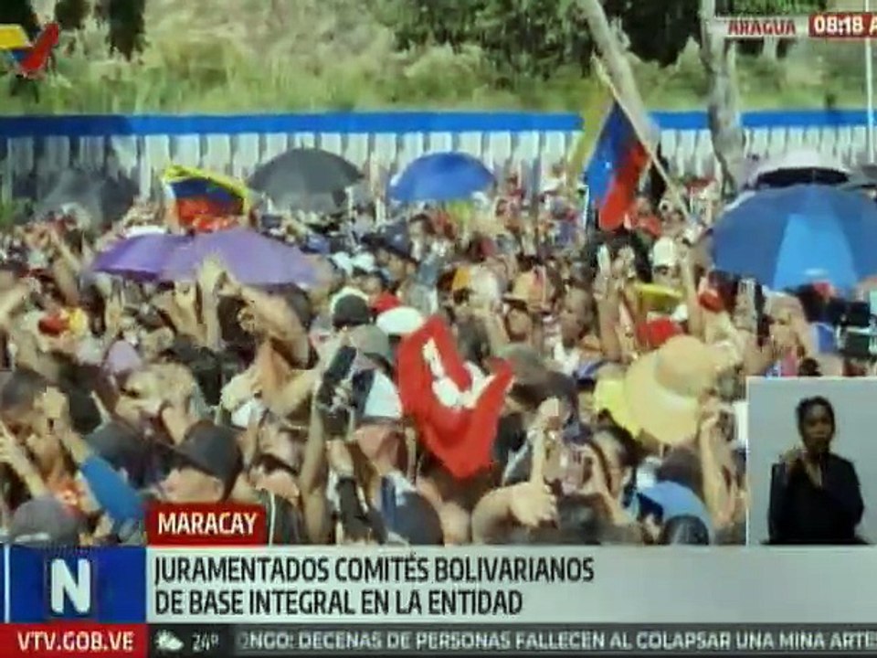 Juramentados los Comités Bolivarianos de Base Integral en el estado Aragua