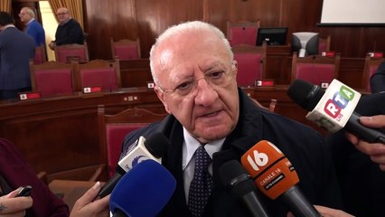 De Luca - Il punto con la stampa (17.11.25)