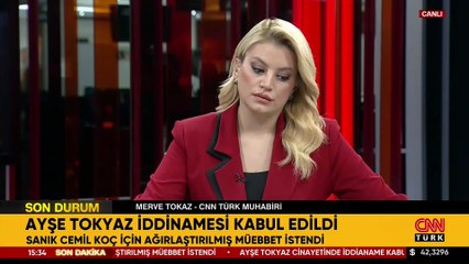 SON DAKİKA | Ayşe Tokyaz iddianamesi kabul edildi: Cemil Koç için ağırlaştırılmış müebbet istemi