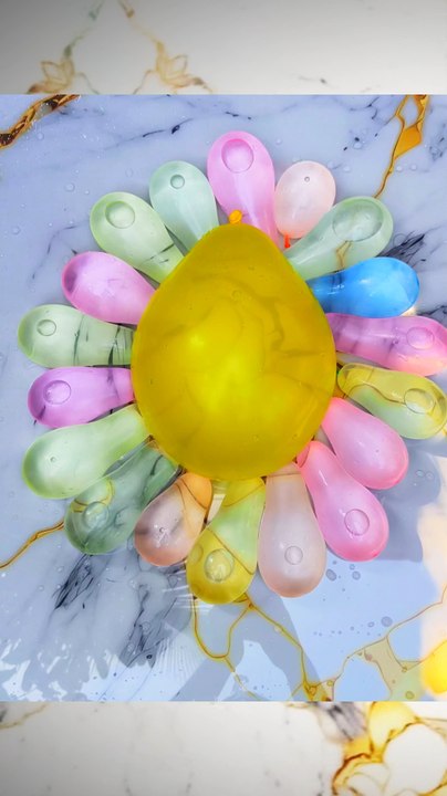Water Balloons Popping Reverses Satisfying Kids Videos