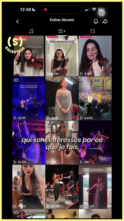 SIMONE - BACKSTAGE : Esther Abrami, la girlboss du violon