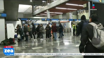 Reporte vial: Así luce esta mañana la estación Chabacano