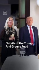Trump–Marjorie Taylor Greene feud escalates to personal attacks and Epstein files