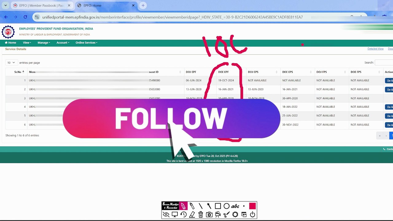 PF DOJ DOE Online Update Not Available | 10C Option Show न हो रहा तो क्या करें..?  #eps #epsupdate #epfo #epfoupdate #dojupdate #doeupdate