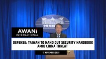 Defense: Taiwan to hand out security handbook amid China threat