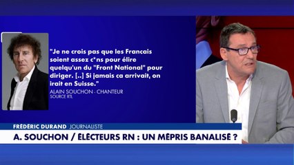 Frédéric Durand : «Alain Souchon a le droit de dire ce qu’il pense»