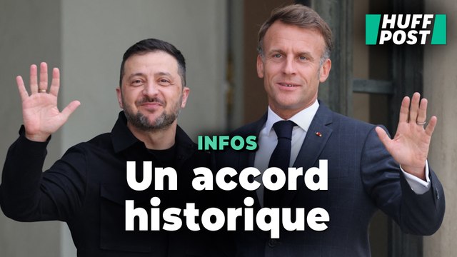 Zelensky reçu à l'Élysée : revoir l'intégralité du discours de Macron sur l'aide à l'Ukraine