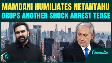 Mamdani TEASES Netanyahu's Arrest Again | NYC-Mayoral Elect MOCKS Netanyahu's THREAT; FIRES BACK