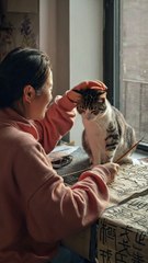 People Shocked as Cat Shows Unexpected Love to Its Owner — Heart-Melting Moment Goes Viral!