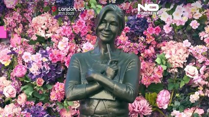 Renée Zellweger inaugura una nueva estatua de Bridget Jones en Londres