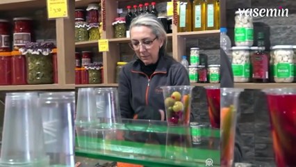 Neşeli Günler filmi gerçek oldu! Eskişehir'de boşanan çift karşılıklı turşu dükkanı açtı!