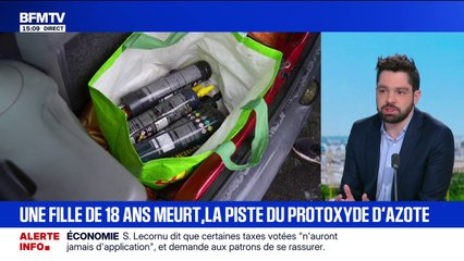 Roubaix: une fille de 18 ans meurt, la piste du protoxyde d'azote étudiée