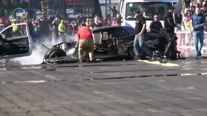 Piloto sai ileso após acidente impressionante