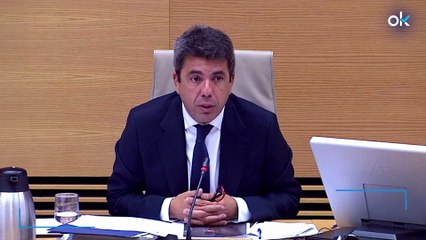 Mazón en la comisión del Congreso: "Lo que salva vidas es hacer obras, tener medidores y datos a tiempo"