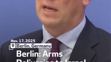 Berlin: Arms Deliveries to Israel Depend on Maintaining the Ceasefire