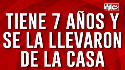 Desesperada búsqueda de una nena de siete años... ¿dónde está Nadia?