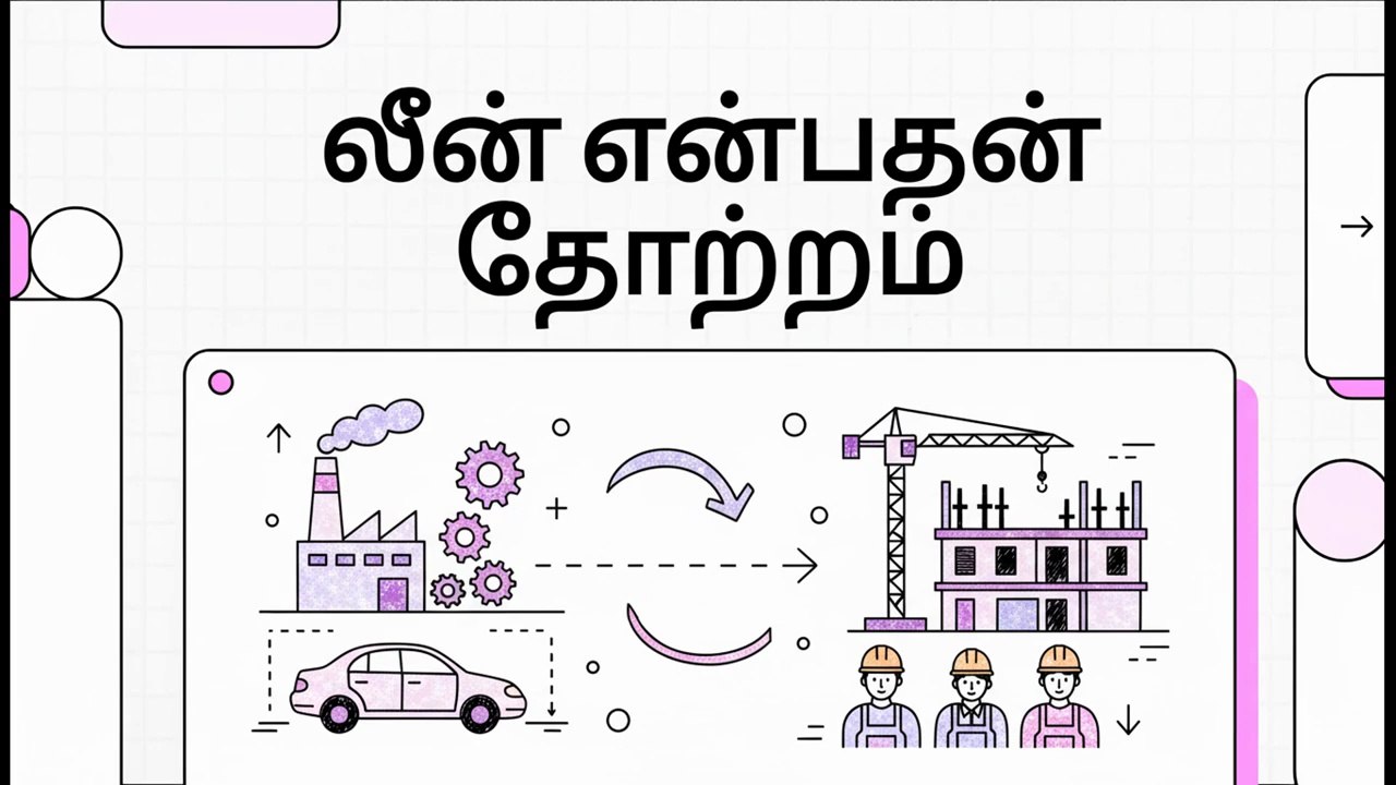 Lean Foundations & Philosophy - 1 Origins of Lean (Toyota construction) (TA)