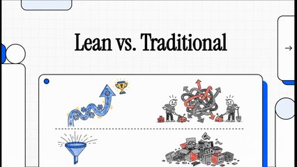 Lean Foundations & Philosophy - 4 Lean thinking vs traditional project delivery (EN)