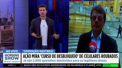 CURSO do CRIME: Operação Rastreio mira aula de DESBLOQUEIO de CELULARES ROUBADOS