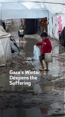 Gaza’s Winter  Deepens the Suffering