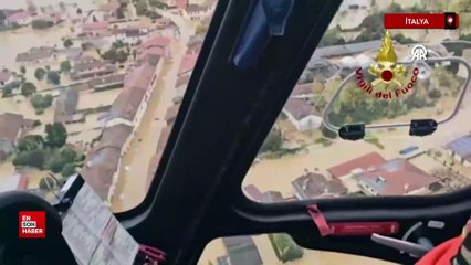 İtalya'da aşırı yağışlar, sel ve taşkınlara yol açtı