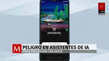 Alertan sobre riesgos en asistentes de IA y piden mayor precaución con datos