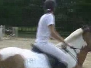 chute au padock le 18mai aux Fauvettes