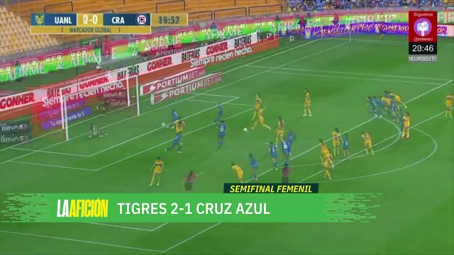 Tigres vence a Cruz Azul y avanza a la Final de la Liga MX Femenil