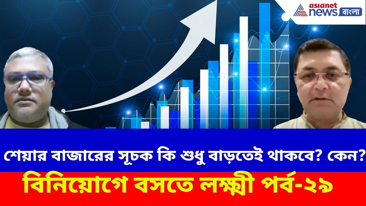 শেয়ার বাজারের সূচক কি শুধু বাড়তেই থাকবে? কেন? জানতে দেখুন বিনিয়োগে বসতে লক্ষ্মী পর্ব-২৯