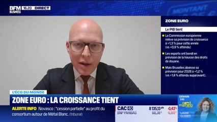 L'éco du monde : Bruxelles relève sa prévision de croissance pour l'Europe cette année - 17/11