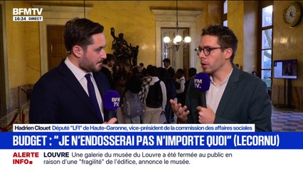 Budget: pour Hadrien Clouet, député (LFI), "le gouvernement ne compte pas laisser les parlementaires voter"