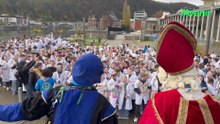 600 rhétoriciens fêtent la Saint-Nicolas à Huy