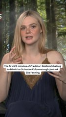 Elle Fanning on the First 20 Minutes of ‘Predator: Badlands’